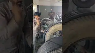 Unbelievable Old Tyre Retreading Process In Indian Factory 😱 #process #factory 