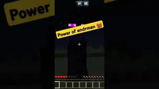 power of endrman in minecraft #video #minecraft #fulltookgaming #gaming #minecraftepisode