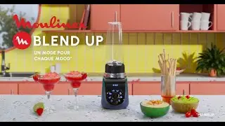 MOULINEX | Blend Up : Le premier mini blender avec programmes culinaires de Moulinex !