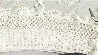 Saia Crochet.  processo de criação e desenvolvimento.