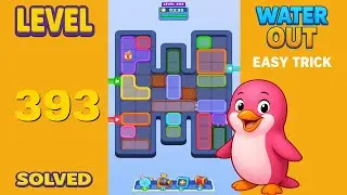 Water Out Puzzle Level 393 &ndash; Easy Solutions