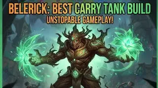 🌿 Belerick The Immortal Carry Tank! Unstoppable Gameplay & Team Saver | MLBB Highlights