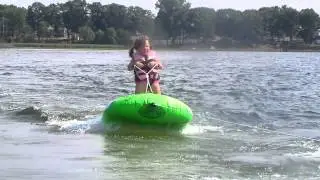 Madison Hopper Makes Her Skiing Debut 7-15-2012
