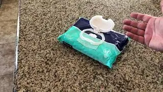 Prevail Dispoable Washcloths