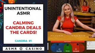 Успокаивающая Кандра №1 Непреднамеренный ASMR-геймплей в казино с живыми дилерами в баккаре &mdash; обр...