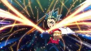 Valt vs Lean (Brave Valkyrie vs Var&iacute;ant Lucifer ) Episode 31 Beyblade burst Sparking