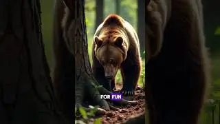 Grizzly Bears: Powerful Diggers of the Wild 🐻 | Amazing Animal Strength