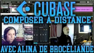 Cubase Pro, VST Connect & VST Connect Performer - Composer &agrave; distance avec Alina