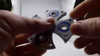 ANNOUNCEMENT! Our NEW Celtic Cross Fidget Spinner - SILVER with Steel BLUE Bearings!