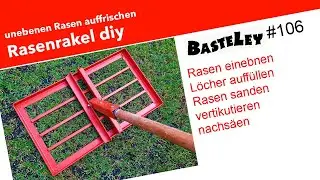 Rasenrakel unebener Rasen #106
