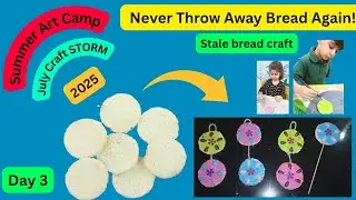No Waste Art Challenge: Kids Transform Bread Into Masterpieces! 🎨