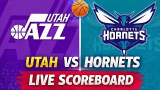 Utah Jazz vs Charlotte Hornets LIVE Scoreboard 🏀 | NBA 2025&ndash;26 Real Time Updates