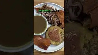 Mofongo Relleno de Pernil #recetas #mofongo @SabrosoSabroso