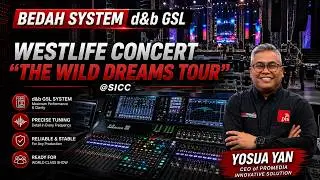 SPEAKER SYSTEM d&b GSL SERIES DITELANJANGIN LANGSUNG SAMA SUHUNYA - YOSUA YAN & NELSON KEINTJEM