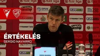 Sergio Navarro &eacute;rt&eacute;kel&eacute;se | DVSC - DVTK | 3-2 | 2026.01.25. | Fizz Liga | DVTK TV