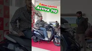 2025 👌New Honda Activa 110cc #activa110 #hondaactiva @BikesHunt