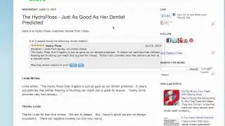 HydroFloss Review - Just As Good As Her Dentist Predicted