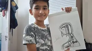 Robot metal sketch #viral sketch #### plz like and subscribe my channel 