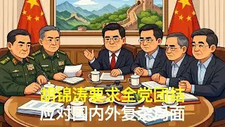 胡锦涛要求全党团结，应对国内外复杂局面｜温家宝｜汪洋｜胡春华｜张又侠｜刘源｜党中央决策议事协调机构