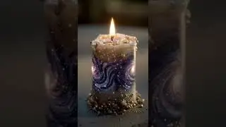 Hidden Galaxy Inside Candle Reveal