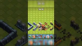 Wall Wrecker Vs All levals of walls 😱😱😱 #clashofclans #coc #cocshorts #viralvideoshorts #cocbases