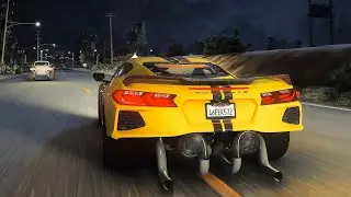 GTA 5 Next Level Weather Remastered With Realistic Vegetation Combination Showcase On RTX4090