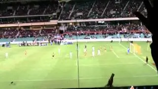 Troisi scores (Aus 3 vs 0 NZ) at Adelaide Oval