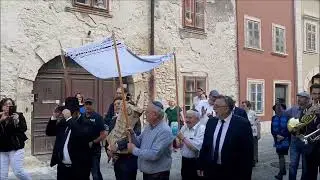 Zsinag&oacute;ga avat&aacute;s Sopronban