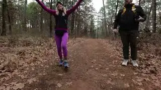 Trail running manners! Bringing 