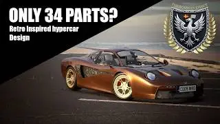 34 Pieces. One V12. | Automation Car Design