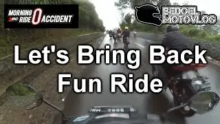 Morning Ride Zero Accident (Part 1) - Let's bring back Fun Ride | #MotoVlog Indonesia