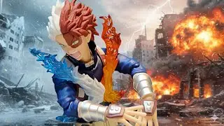 Todoroki SH Figuarts Unboxing and Poses | Shoto Todoroki My Hero Academia 