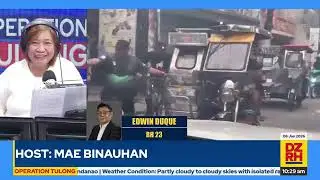 DZRH News Online Live - Operation Tulong (Mae Binauhan) (Part 2)
