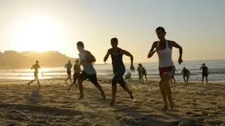 Beach Bootcamp  4 x 3min Interval Workout