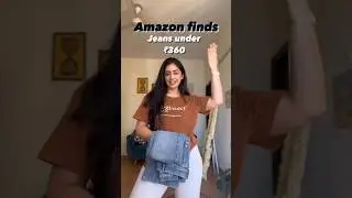 #amazonfinds jeans ₹360😍✨#amazonshopping #amazon #viral #ytshorts