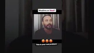 Muslims or Modi, who is your problem .Video made by Twitter user MahenderTweets ...#dhruvrathee