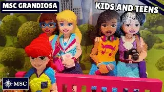 MSC Grandiosa | Join me on a guided tour of DOREMI LAND &mdash;  awesome Kids and Teens area! 🧒👦👧