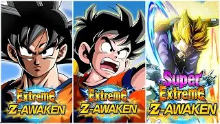 AGL LR KAI GOKU, LR KID GOHAN EZA & LR TRUNKS SUPER EZA DETAILS! Dragon Ball Z Dokkan Battle