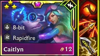 6 8-Bit Caitlyn ⭐⭐⭐3 Star | TFT SET 10