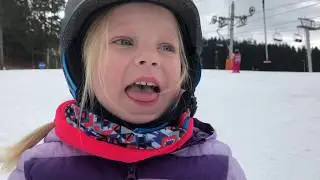 Ideme na prvé lyžovanie | Emma Timea