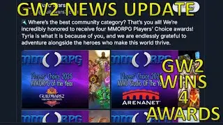 GW2 - FYI - Guild Wars 2 Wins Four MMORPG Players&rsquo; Choice Awards!