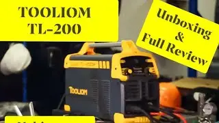 Tooliom 200M mig welder 3 in 1 review and unboxing/Tooliom TL-200/Best Amazon Budget Welder