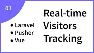 #1 LARAVEL 7 - How to Track Real Time Website Visitors Using Pusher and Laravel Echo in Laravel 7