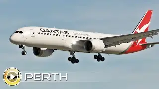 PERTH AIRPORT | CLOSE UP TAKEOFFS & LANDINGS | MSFS PLANE SPOTTING