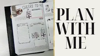 Birthday Ideas Bujo Spread | YouTube Collab Loop Group | Birthday Theme