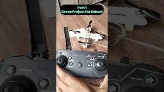 how to make a flying drone for school project || Part 1 || #diy #drone