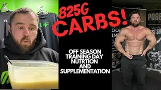 OFFSEASON TRAINING DAY FOOD AND SUPPLEMENTS - HOW DO I GET IN 825 GRAMS OF CARBOHYDRATES A DAY?