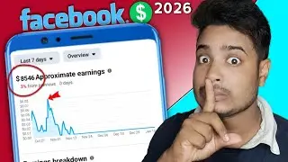 Facebook earning down | Facebook Income New Strategy 2026 | facebook earning down problem
