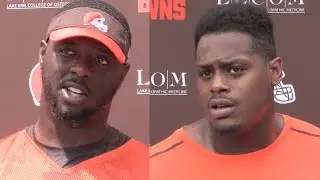 Cam Erving, Shon Coleman battle for Browns right tackle job