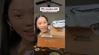 PR i receive with 100k followers in Toronto!!📦✨